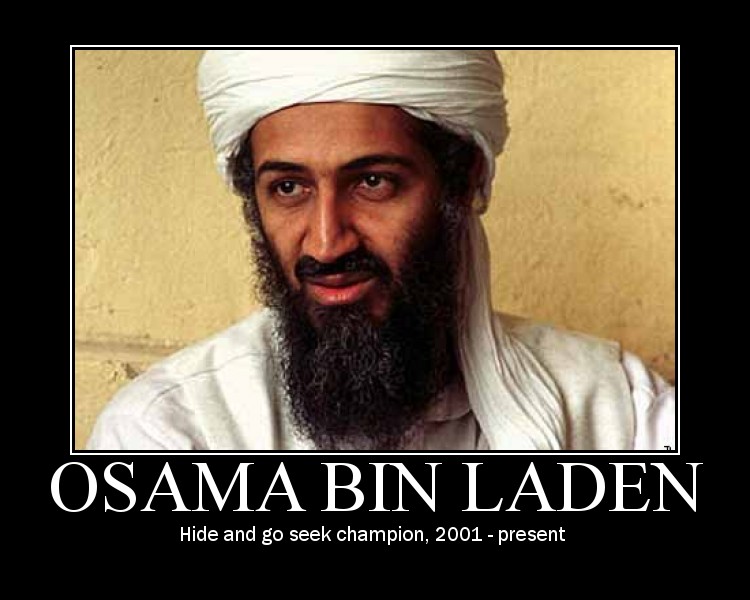 Osama Bin Laden. OSAMA BIN LADEN SMILING
